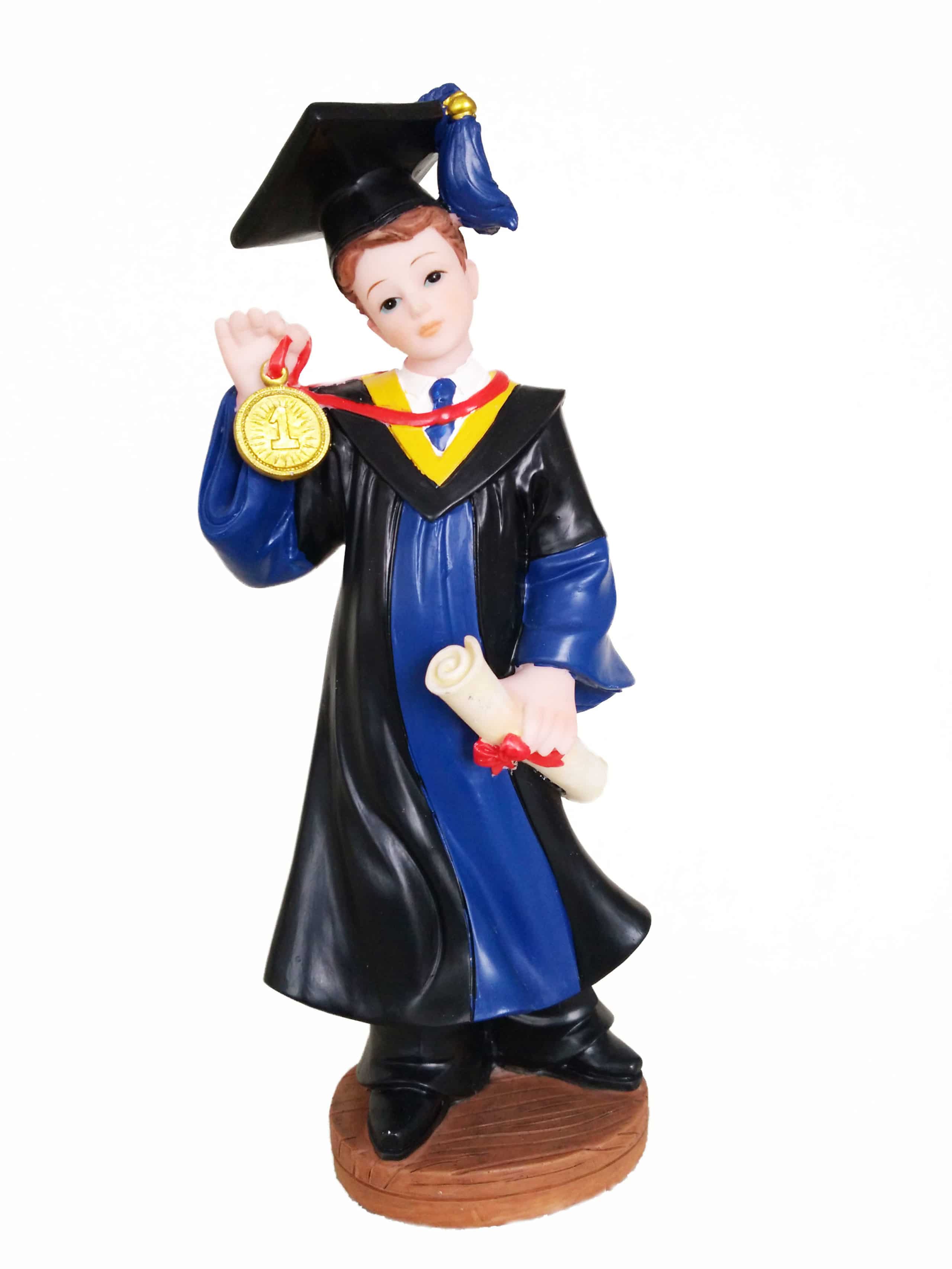 Graduation Boy Figurine Graduation Gift - Love's Gift ...